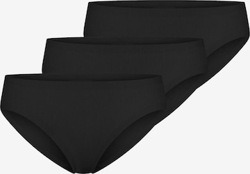 SCHIESSER Boyshorts 'Invisible Light' in Black: front