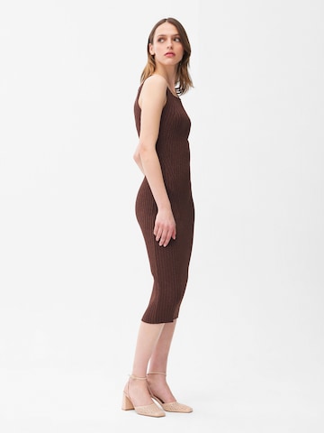 adl Dress in Brown