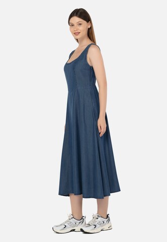 FRESHLIONS Zomerjurk 'Beatrix' in Blauw