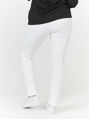 Pont Neuf Slimfit Leggings 'Luna' in Weiß | ABOUT YOU