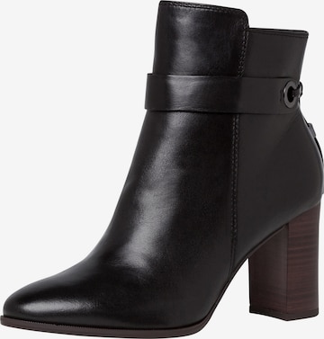 Bottines TAMARIS en noir : devant