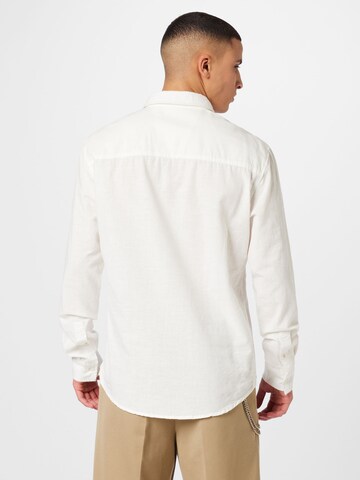 BLEND Regular Fit Skjorte i hvid