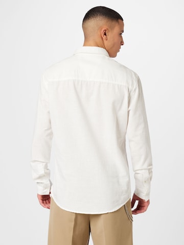 BLEND Regular fit Button Up Shirt in White