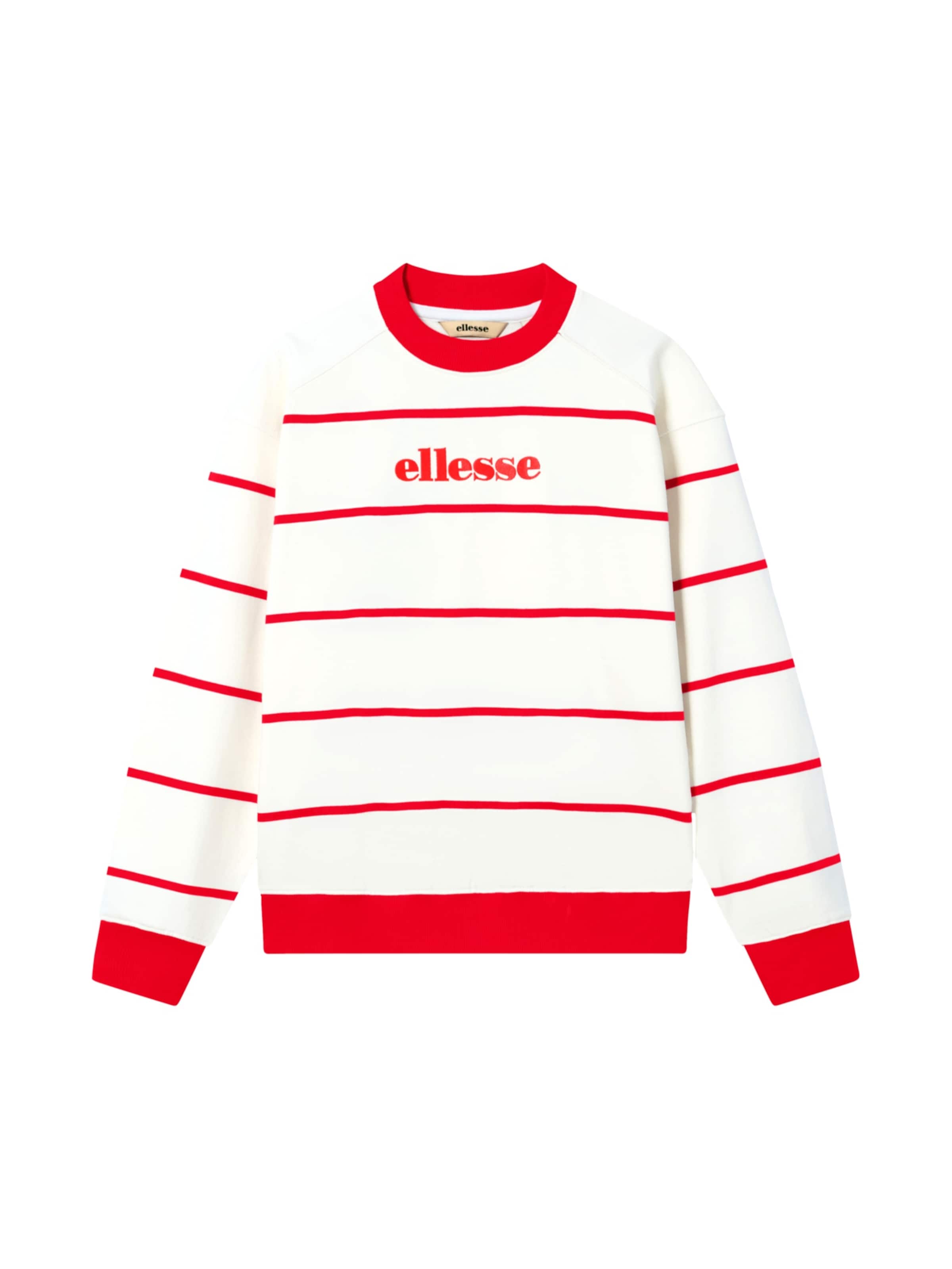 ELLESSE Sweatshirt 'Taggia' in Weiß: Vorderseite