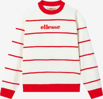 ELLESSE Sweatshirt 'Taggia' in Weiß: Vorderseite