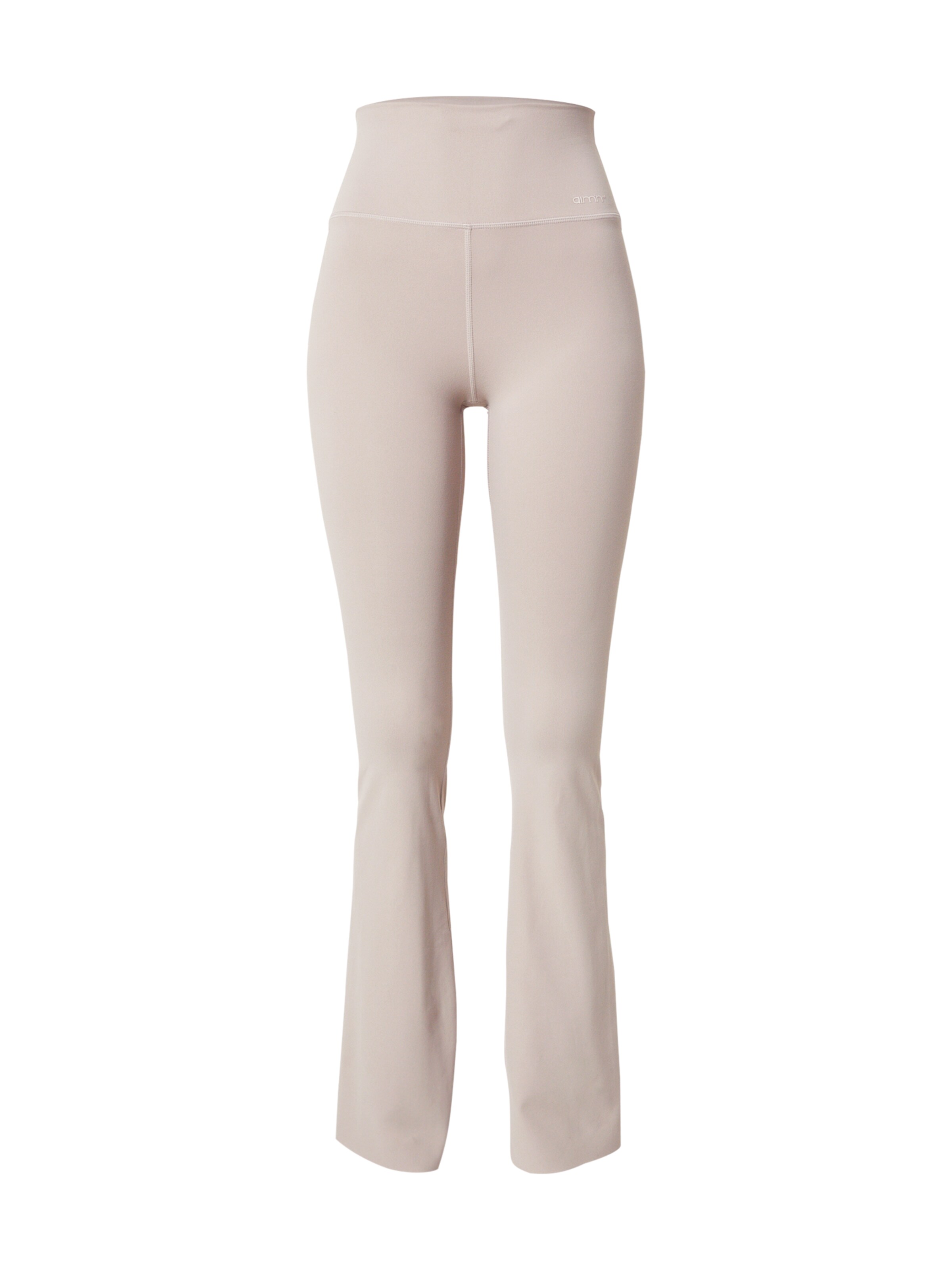 Aim'n Flared Παντελόνι φόρμας 'Sense' σε μπεζ: μπροστά