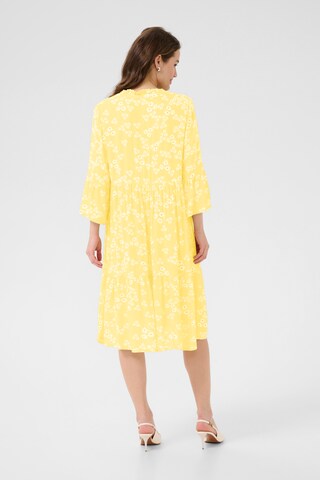 Kaffe Kleid 'Hera Amber' in Gelb
