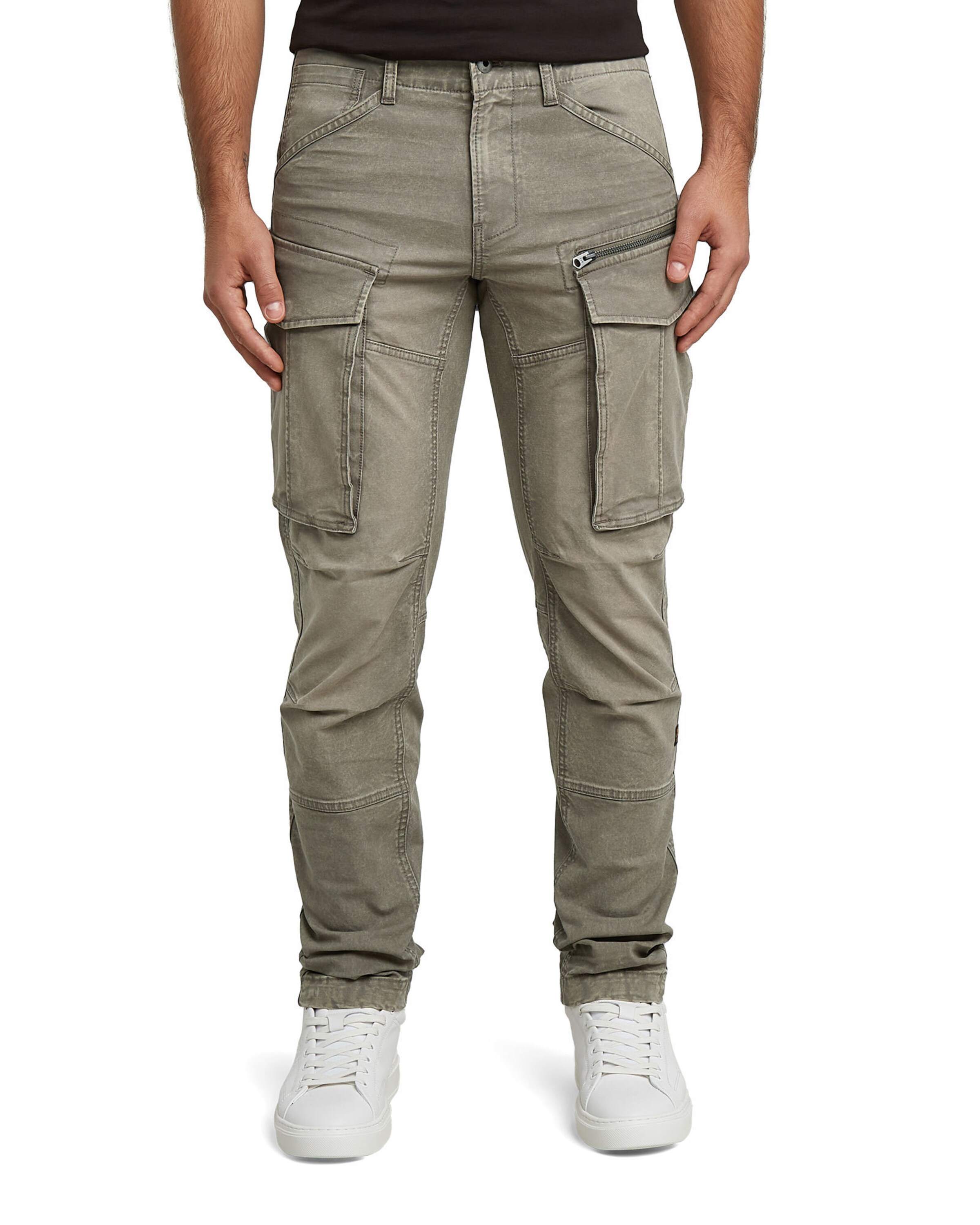 G-STAR Tapered Hose in Grün: Vorderseite