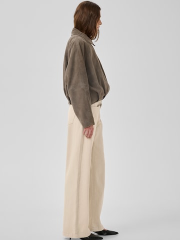 My Essential Wardrobe Wide leg Jeans 'LouisMW' in Beige