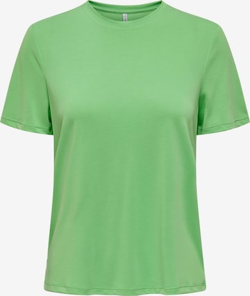 ONLY Majica 'Free' | zelena barva: sprednja stran
