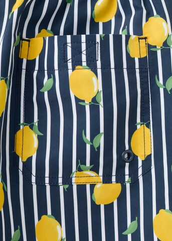 MANGO TEEN Board Shorts 'Citrus' in Blue