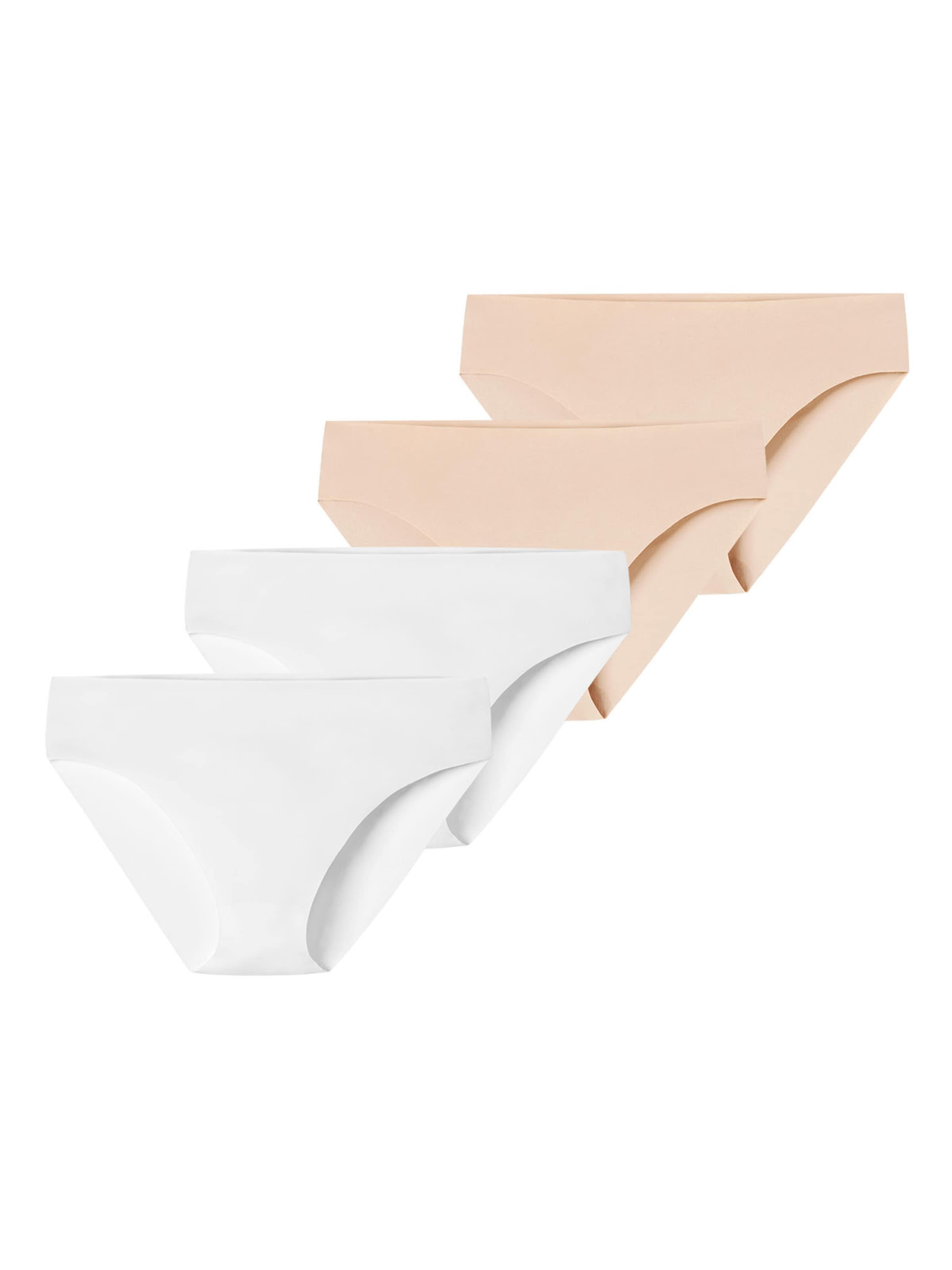 SCHIESSER Slip ' Invisible Light ' in Beige: front