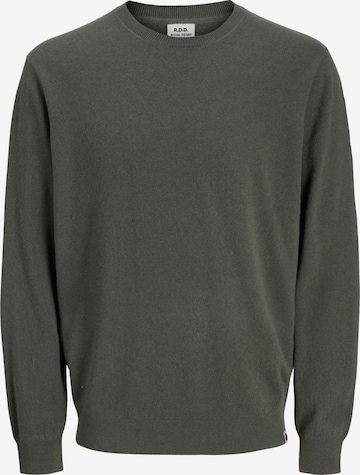 R.D.D. ROYAL DENIM DIVISION Pullover 'RDDBROOKS' i brun: forside