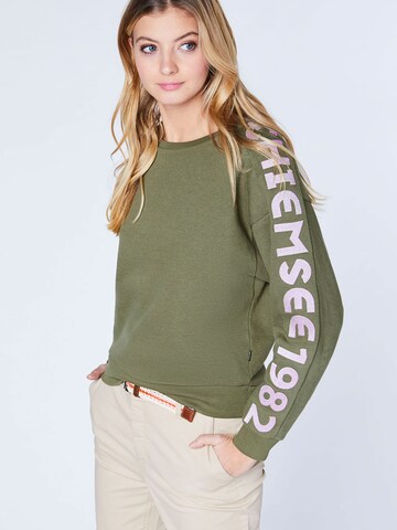 CHIEMSEE Sports sweatshirt in Green