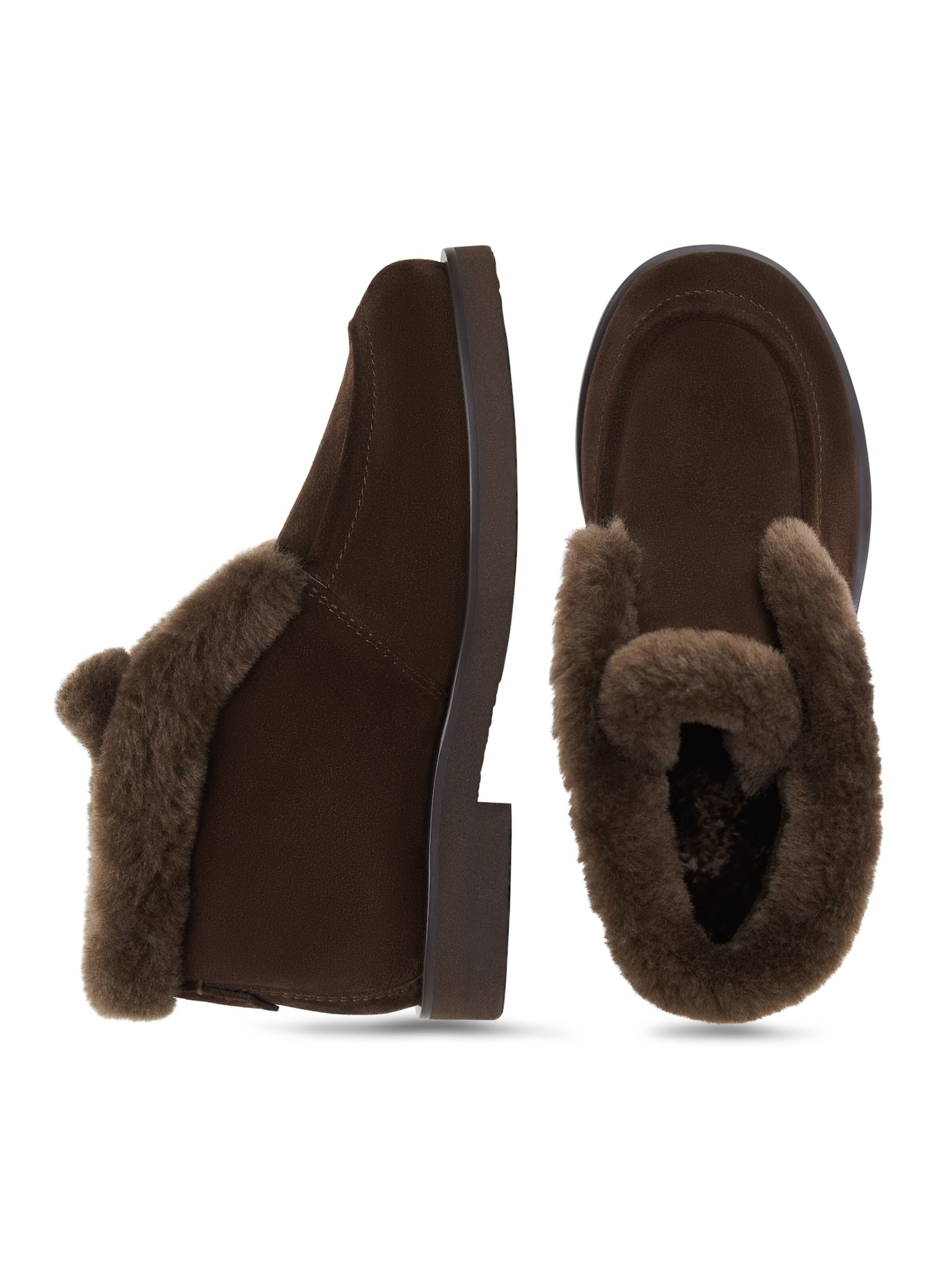 CESARE GASPARI Ankle Boots in Braun