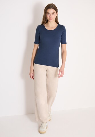 CECIL Kurzarmshirt in Blau
