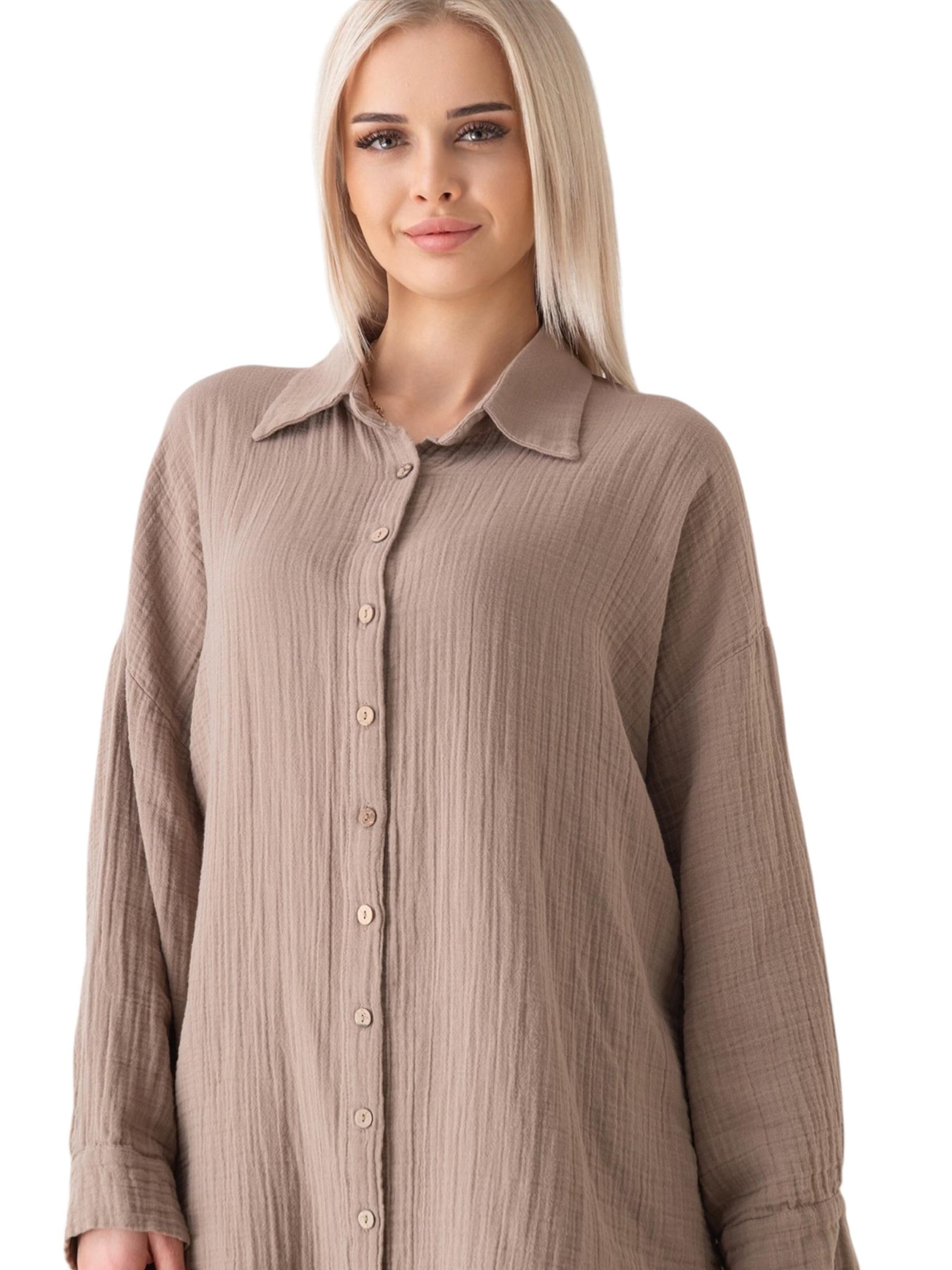 Maglia extra large 'LAYNA' di WENOR in grigio