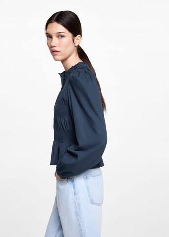 MANGO TEEN Bluse in Blau