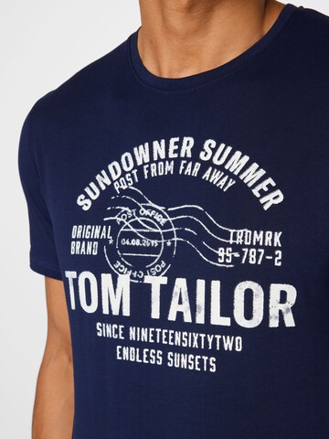 Maglietta di TOM TAILOR in blu