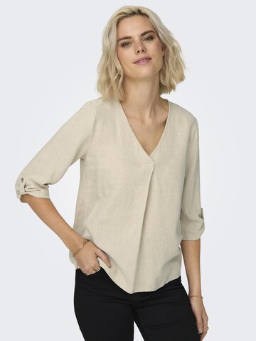 JDY Blouse 'Say' in Beige: voorkant