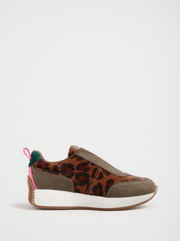 love & roses Slip on boty – zelená