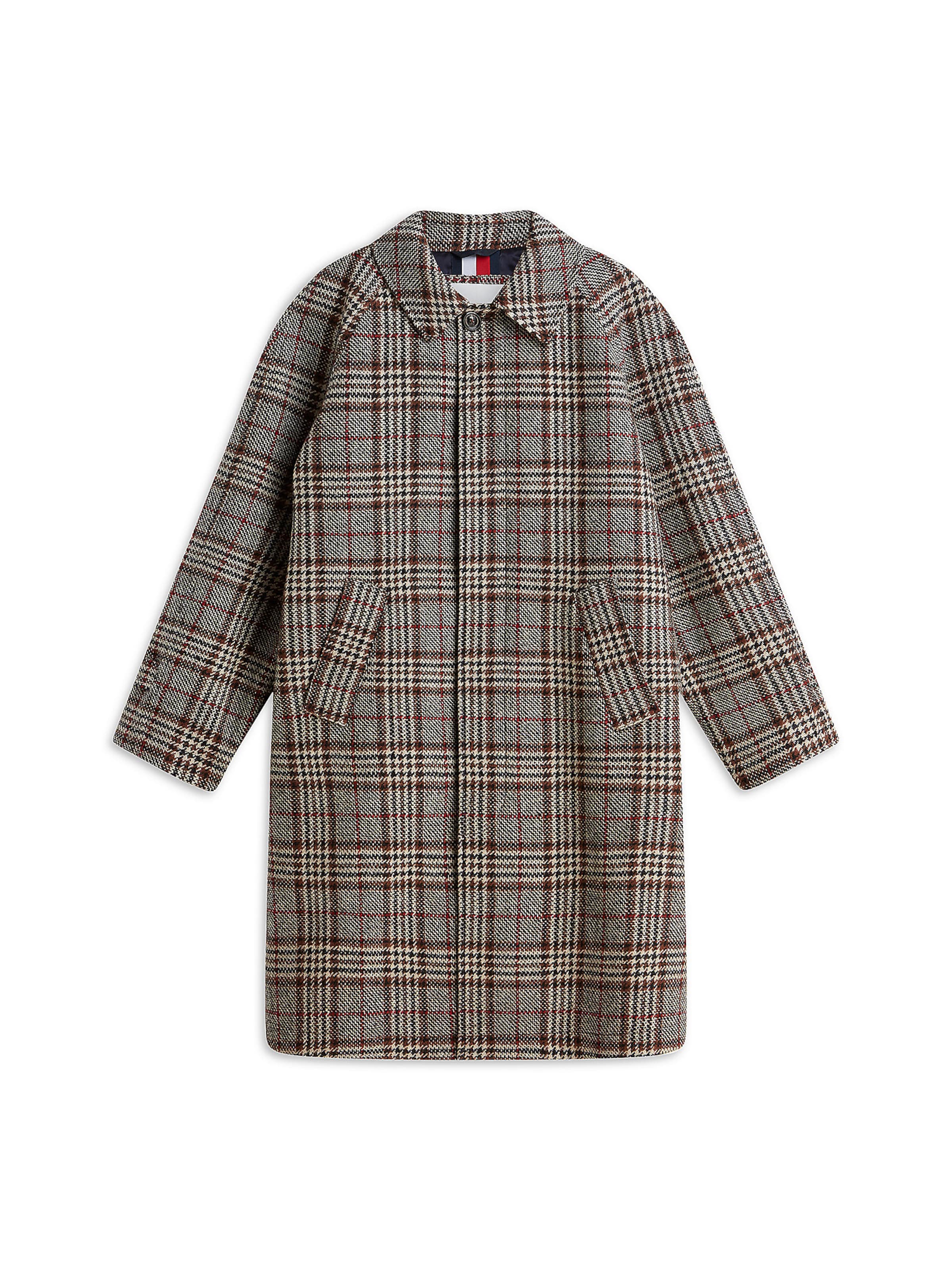 TOMMY HILFIGER Mantel in Braun: Vorderseite