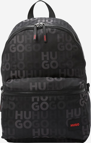 HUGO Red Backpack 'Ethon 2.0' in Black: front