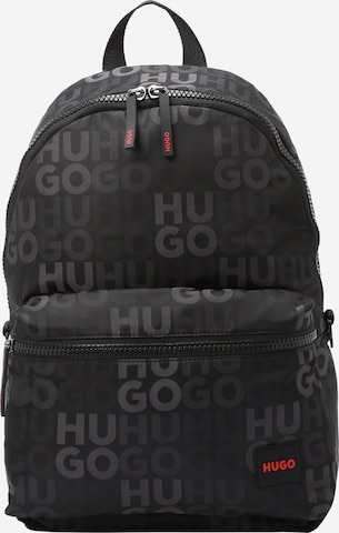 HUGO Red Rucksack  'Ethon 2.0' in Schwarz: predná strana