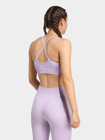 ADIDAS PERFORMANCE Bralette Sports Bra in Purple