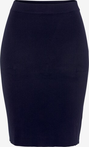 DELMAO Skirt in Blue: front