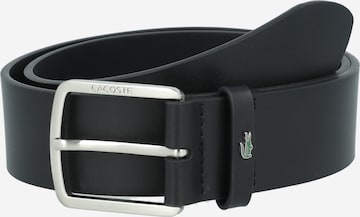 Ceinture LACOSTE en noir : devant