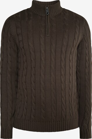 DreiMaster Vintage Pullover in Braun: predná strana