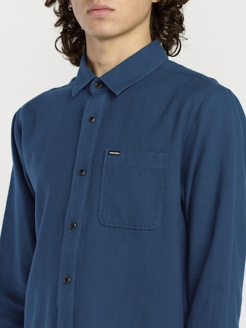 Coupe regular Chemise 'Caden Solid' Volcom en bleu