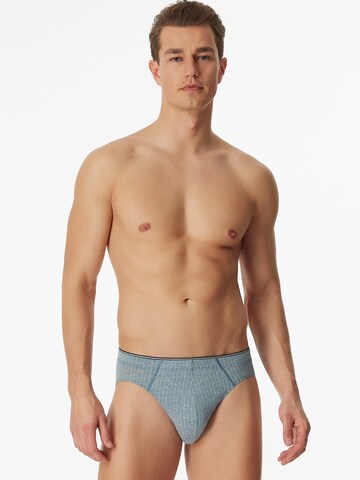 SCHIESSER Slip ' 95/5 Originals ' in Blauw: voorkant