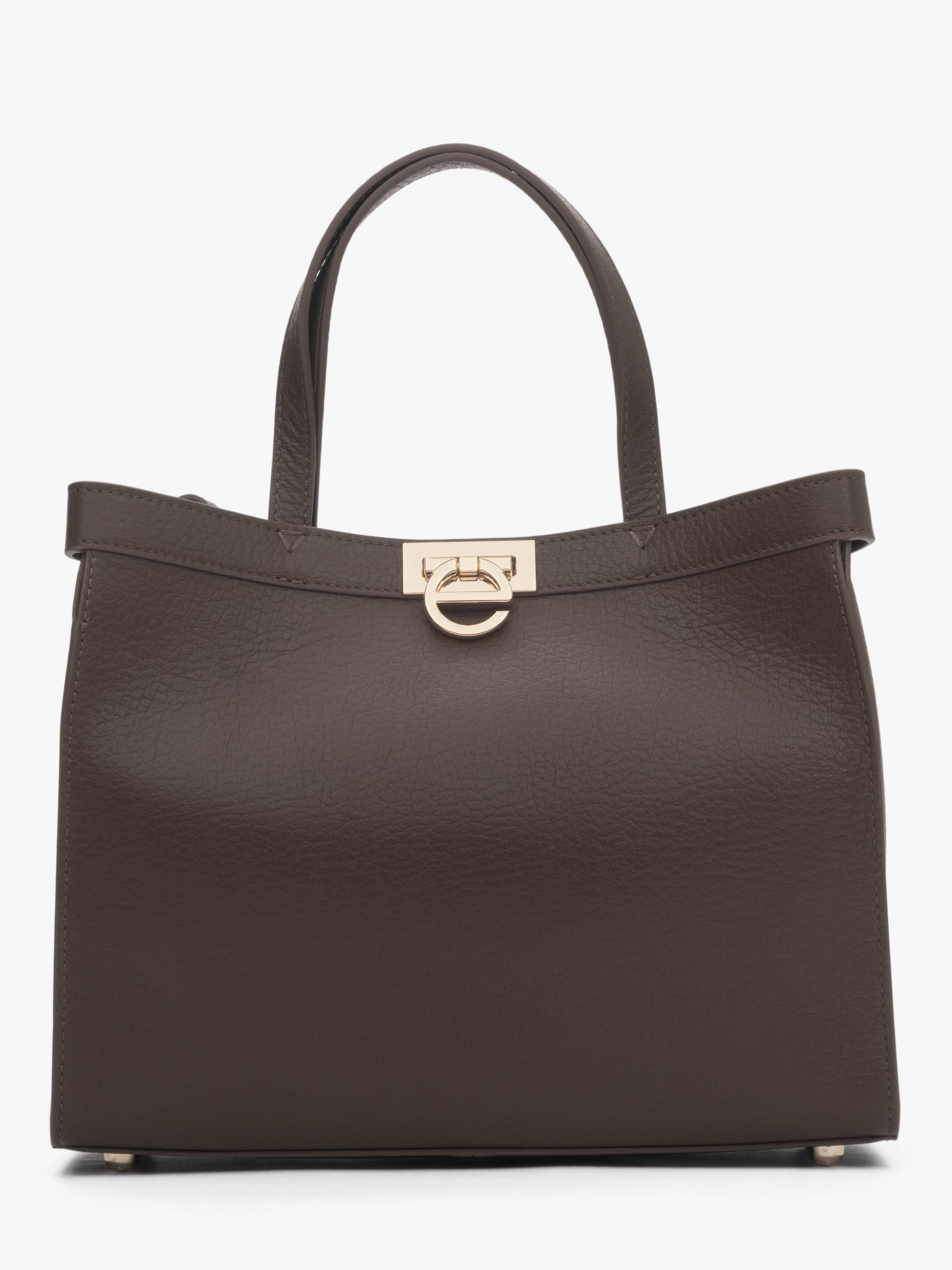 Estro Handbag '7737' in Brown: front