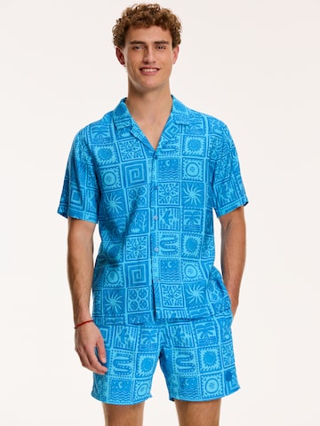 Shiwi Regular Fit Skjorte i blå: forside