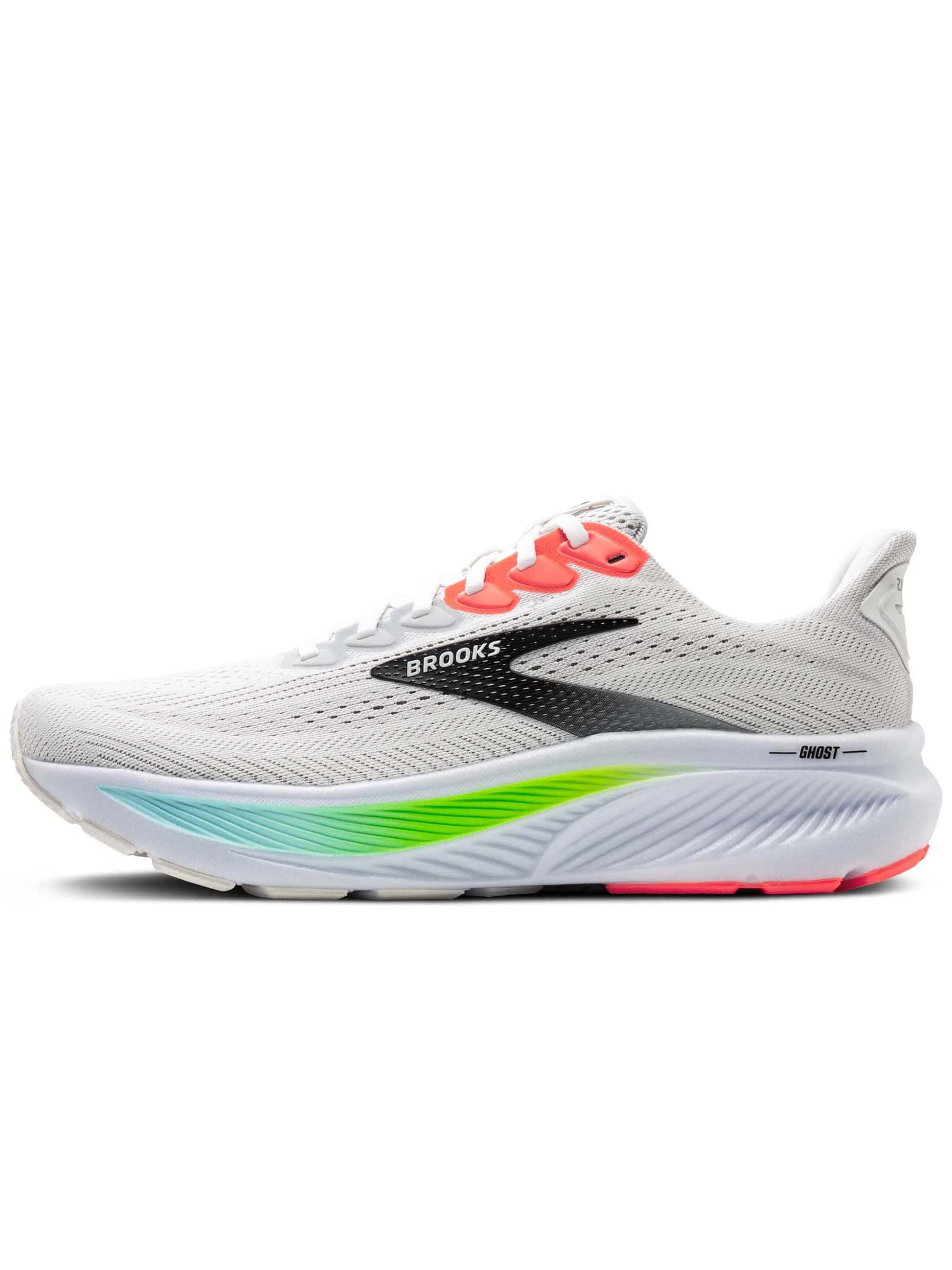 BROOKS Running Shoes 'Ghost 17' in White: front