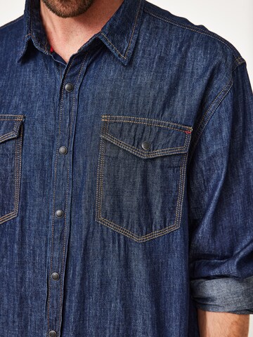 PADDOCKS Regular fit Button Up Shirt in Blue