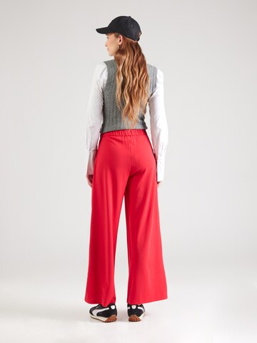 Wide leg Pantaloni 'JDYTANJA' di JDY in rosso