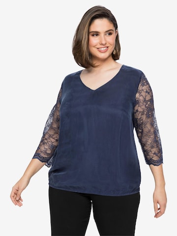 SHEEGO Tunic in Blue: front