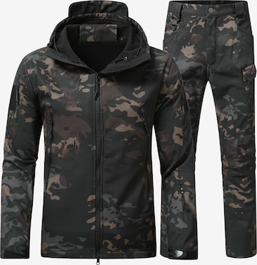 Youthup Sports Suit in Black: front