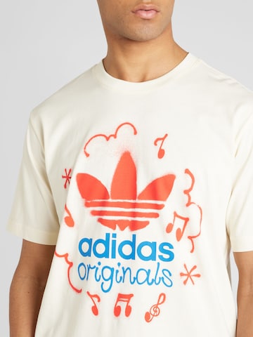 ADIDAS ORIGINALS T-shirt i vit