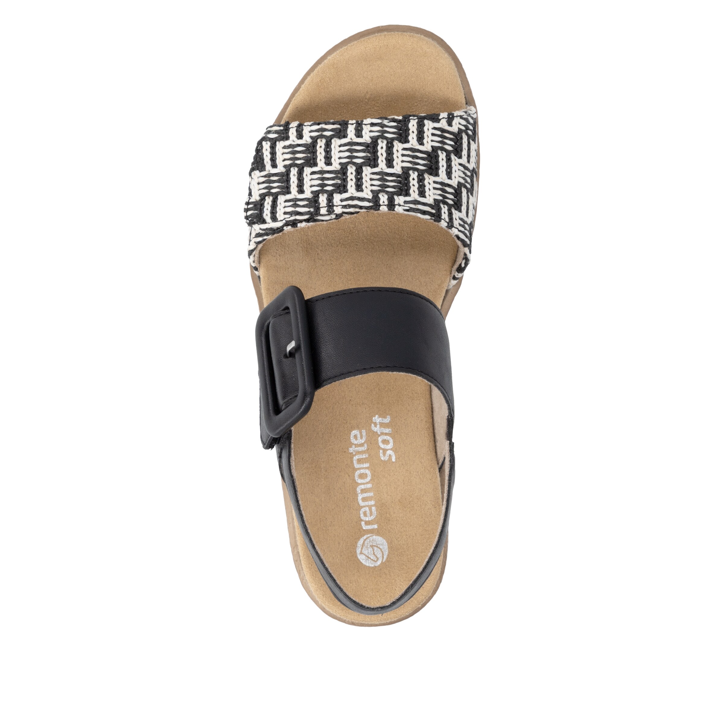 Sandales à lanières REMONTE en noir