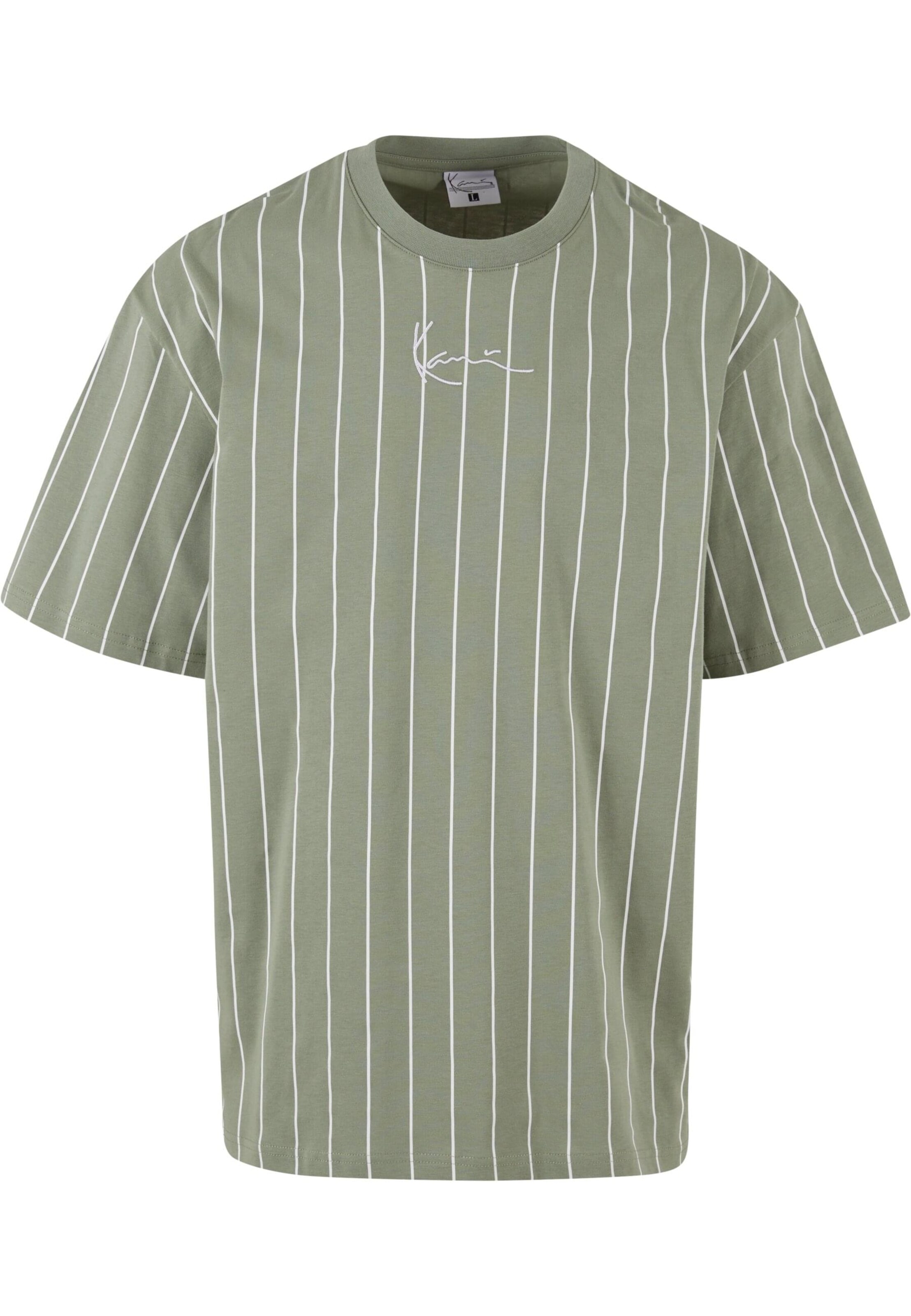 Karl Kani Футболка 'Small Signature Essential' в Зеленый