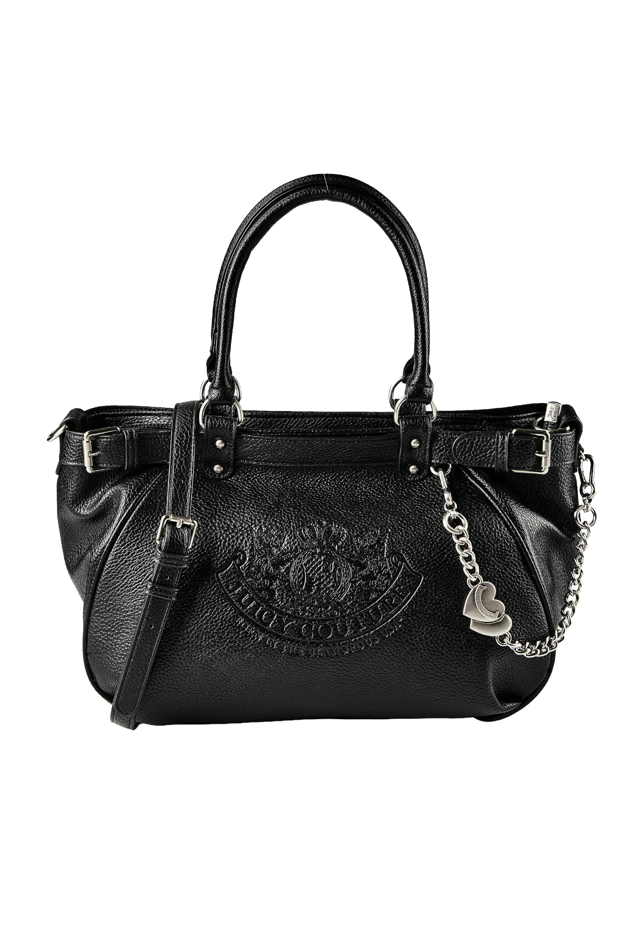 Juicy Couture Shopper táska - fekete: elől