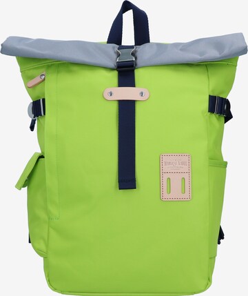Harvest Label Backpack 'Norikura' in Green: front