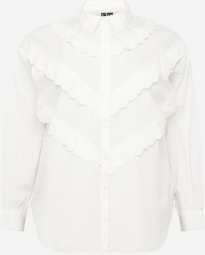 Vero Moda Curve Bluse 'Beate' in weiß, Produktansicht