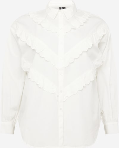 Vero Moda Curve Bluse 'Beate' i hvid, Produktvisning