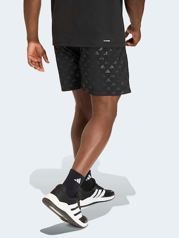 ADIDAS PERFORMANCE Regular Sportbyxa i svart