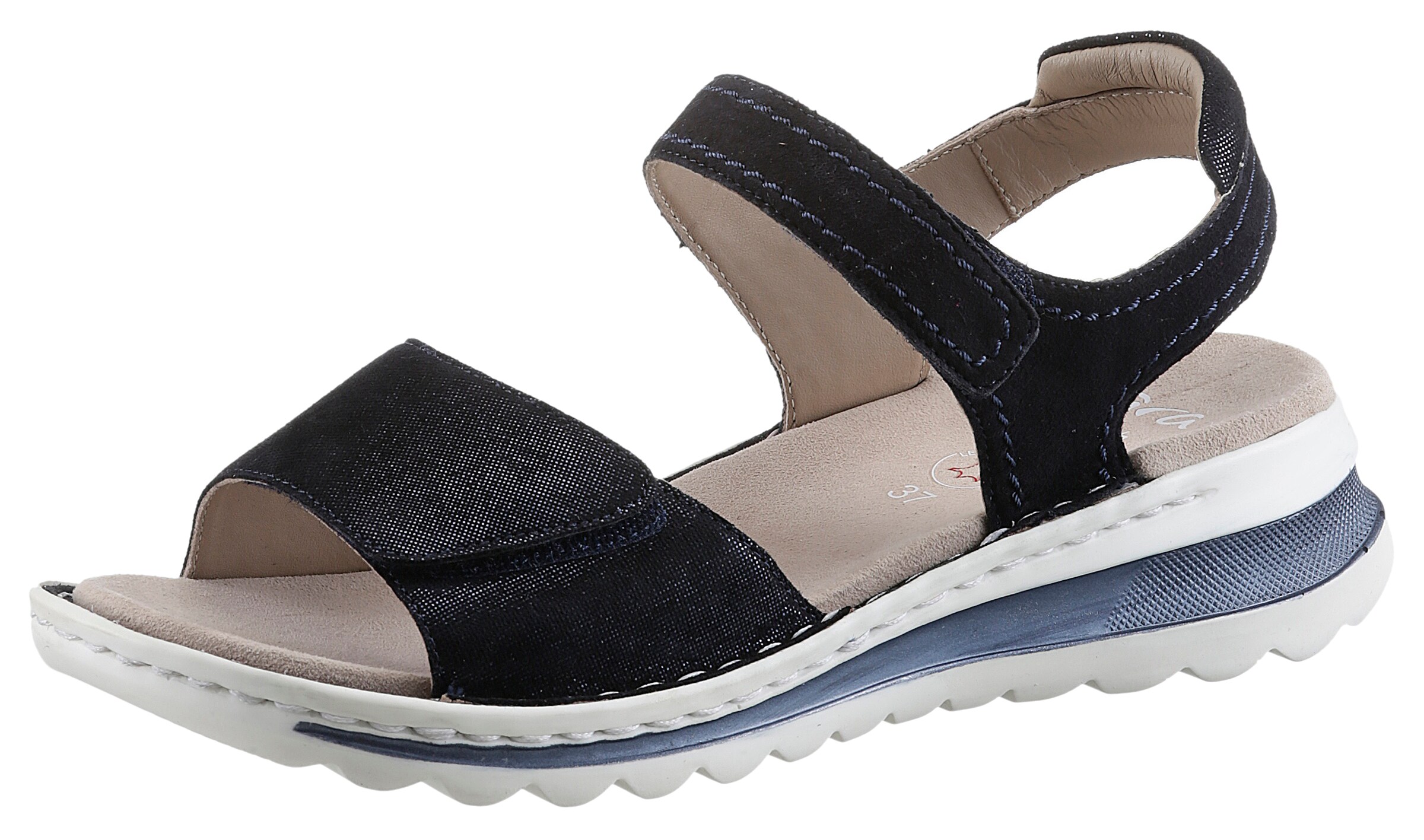 ARA - Sandália 'Tampa' em azul: frente